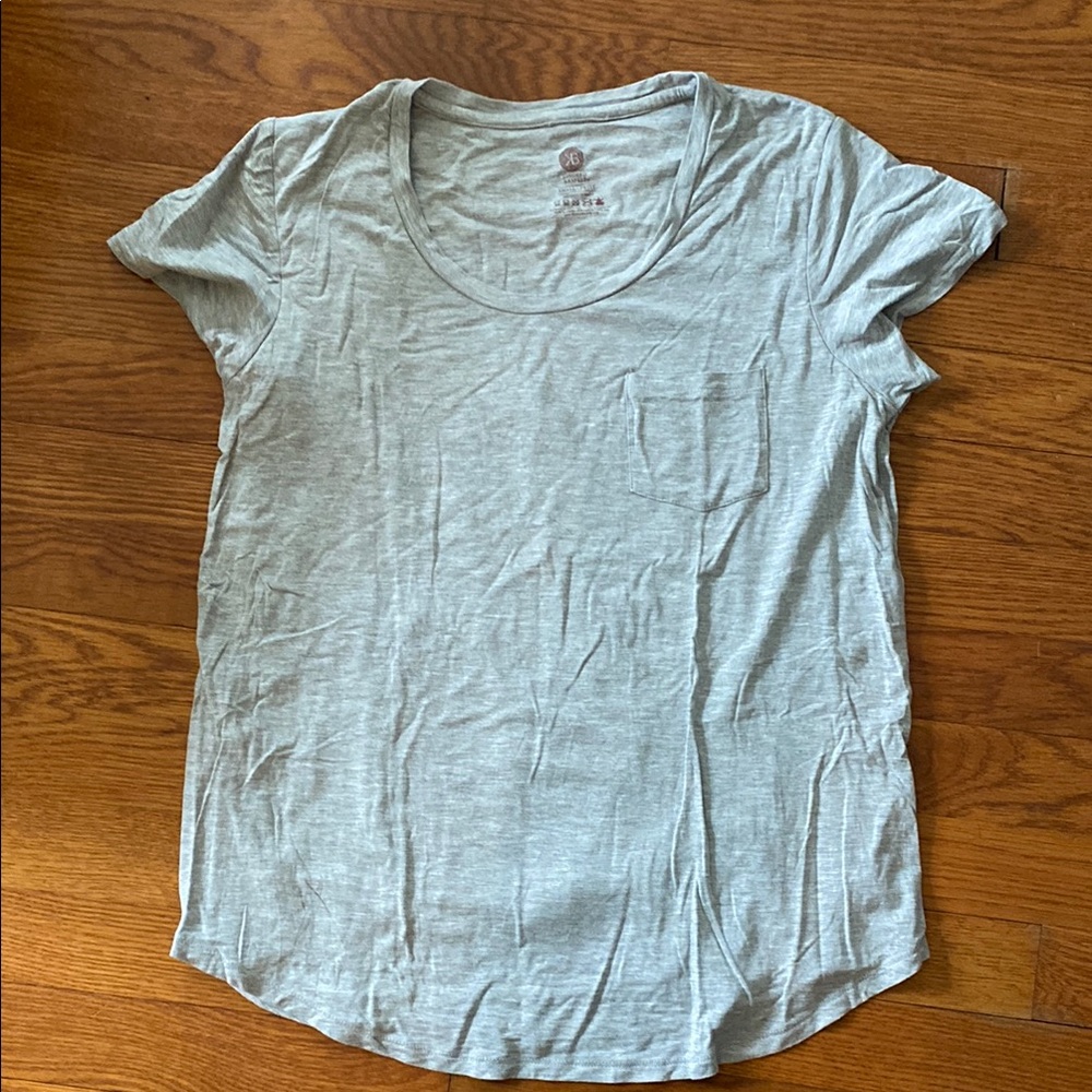 Kindred Bravely Gray Fitted Short Sleeve T-Shirt